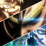 Capa de My Hero Academia com personagens principais