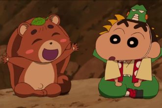 Pôster do 33º filme de Crayon Shin-chan