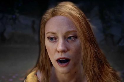 Capa do jogo God of War: Laufey com protagonista feminina