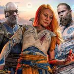God of War Laufey - Faye em um cenário mitológico