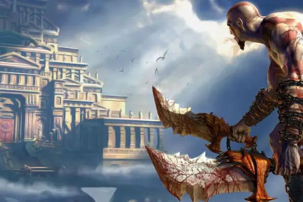 God of War: Kratos e Atreus em ação