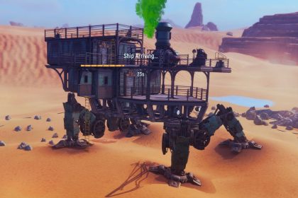 Gameplay de Sand: Raiders of Sophie durante uma evacuação