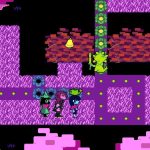 Screenshot do Jardim do Reino das Flores em Deltarune