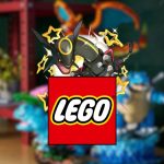Imagem do box do conjunto LEGO Pokémon Rayquaza