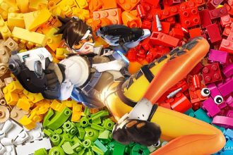 Minifiguras de LEGO de heróis de Overwatch