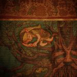 Tapeçaria do remake de Ocarina of Time mostrando novo mapa de Hyrule