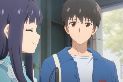 Anime Love Unseen Beneath the Clear Night Sky