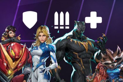 Imagem de Marvel Rivals com personagens em ação.