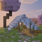 Construções em Minecraft com novos biomas