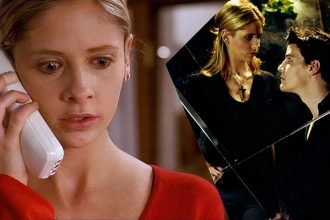 Buffy Summers em um momento emocional da série