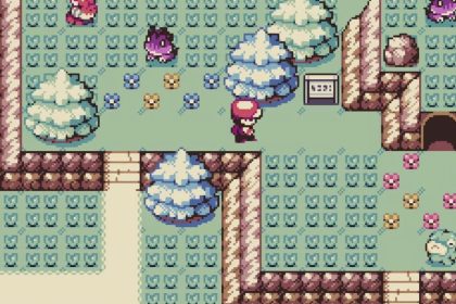 Ilustração do jogo que mistura Pokémon e Stardew Valley