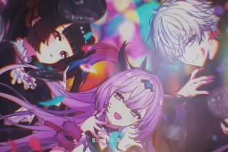 Karamazov no clipe 'Silver 30' do anime NEEDY GIRL OVERDOSE