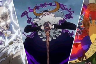 Cinco Anciãos de One Piece em destaque