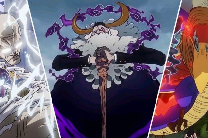 Cinco Anciãos de One Piece em destaque