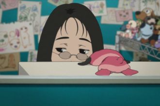 Colagem de cenas de animes explorando temas de liminalidade e terror psicológico.