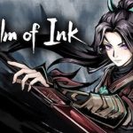 Arte do jogo Realm of Ink com estética de pintura chinesa