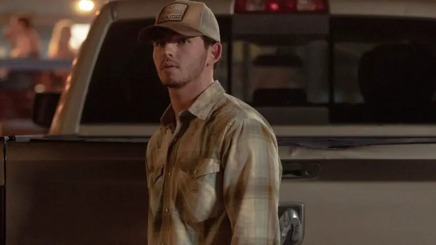 Cena do Dutton Ranch mostrando Beth e Rip