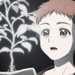 Cena do episódio 10 de Witch Hat Atelier com personagens principais.
