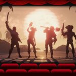 Cenas dos jogos Sea of Thieves e Gears of War