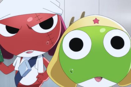 Capa do novo filme Sgt. Frog com a Keroro Platoon.