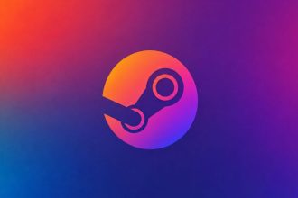 Imagem de banner do Steam com jogos