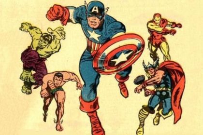Imagem da primeira série animada da Marvel
