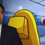 Randall Park como parte do elenco de Among Us na série animada