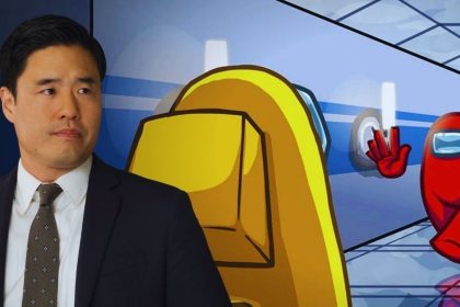 Randall Park como parte do elenco de Among Us na série animada