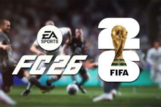 Capa do EA Sports FC 26 com destaque para a Copa do Mundo 2026