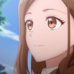 Cenas do anime Victoria of Many Faces com personagens principais e arte chave