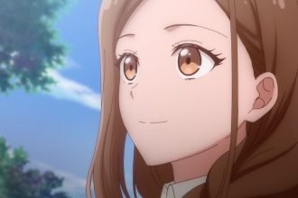 Cenas do anime Victoria of Many Faces com personagens principais e arte chave