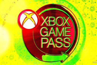 Logotipo do Xbox Game Pass em fundo verde