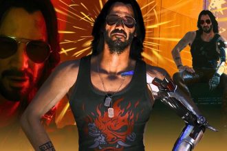 Johnny Silverhand em Cyberpunk 2077