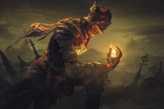 Arte do novo mangá de Dark Souls