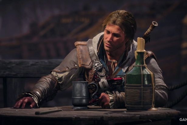 Capa do jogo Assassin's Creed Black Flag Resynced