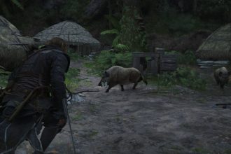 Assassin's Creed Black Flag Resynced - Cena de caça no jogo