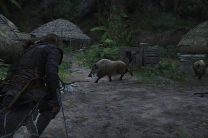 Assassin's Creed Black Flag Resynced - Cena de caça no jogo