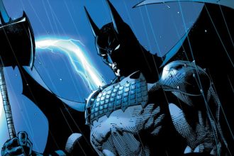 Capa do Absolute Batman com Tweedledee, Tweedledum e Calendar Man