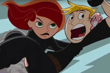Kim Possible em uma cena da série animada