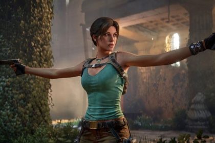 Alix Wilton Regan como Lara Croft em Tomb Raider: Legacy of Atlantis