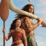 Imagem do filme Moana (2026) com os personagens principais.