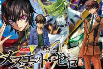 Capa do novo mangá crossover entre Mobile Suit Gundam e Code Geass
