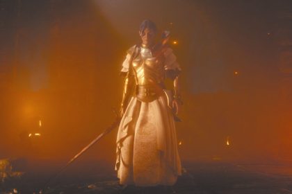 Imagem do trailer da atualização Warsong de Soulframe