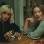 Cenas do filme O Convite com Seth Rogen e Olivia Wilde