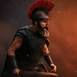 Matt Damon e Christopher Nolan durante as gravações de 'The Odyssey'