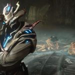 Arte do novo universo de Warframe Tau