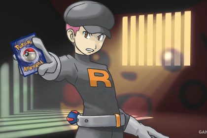Cartões Pokémon em exibição