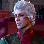 Astarion de Baldur's Gate 3 em uma cena dramática
