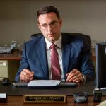 Ben Affleck em cena de The Accountant