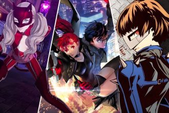Imagens dos personagens de Persona 5 Royal